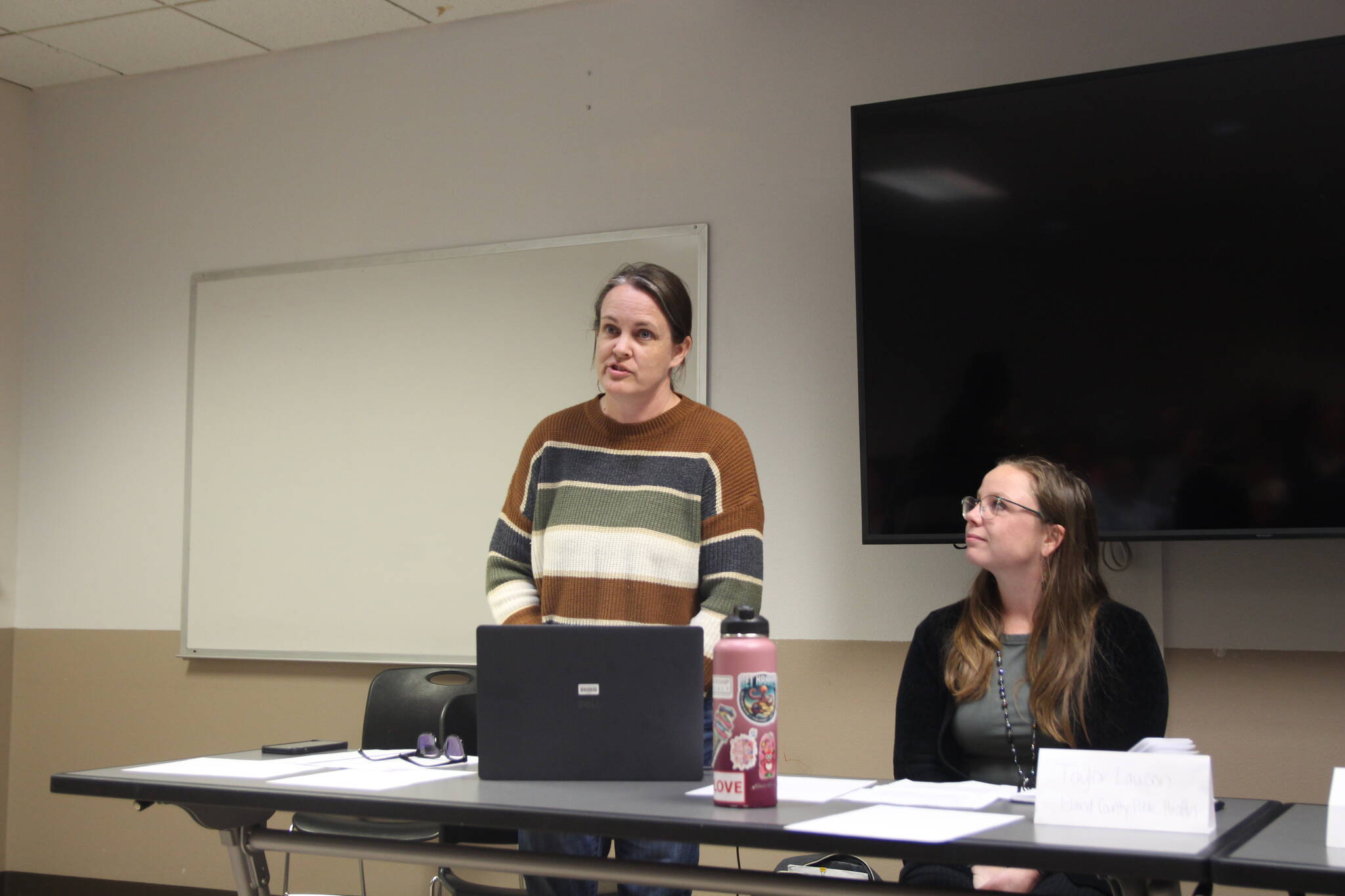 Environmental Health Manager Heather Kortuem said she has been working on this particular sewage issue for nine years. (Photo by Marina Blatt)