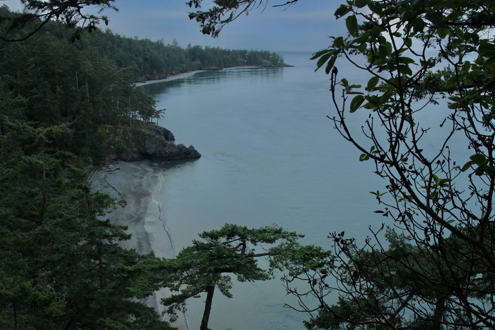 Deception Pass is peaceful in the morning. (Photo by Marina Blatt)