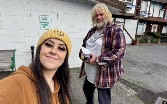 Photo provided
Krista Vanicsek started a GoFundMe me for “Jeff the Giant” after his selfless act in his attempt to save 15-year-old Grace Horn from a burning car.
