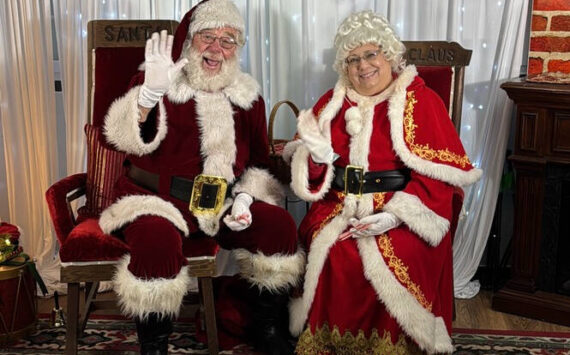 Photo provided
Guests can meet Santa and Mrs. Claus at the drive-in’s Christmas Market.