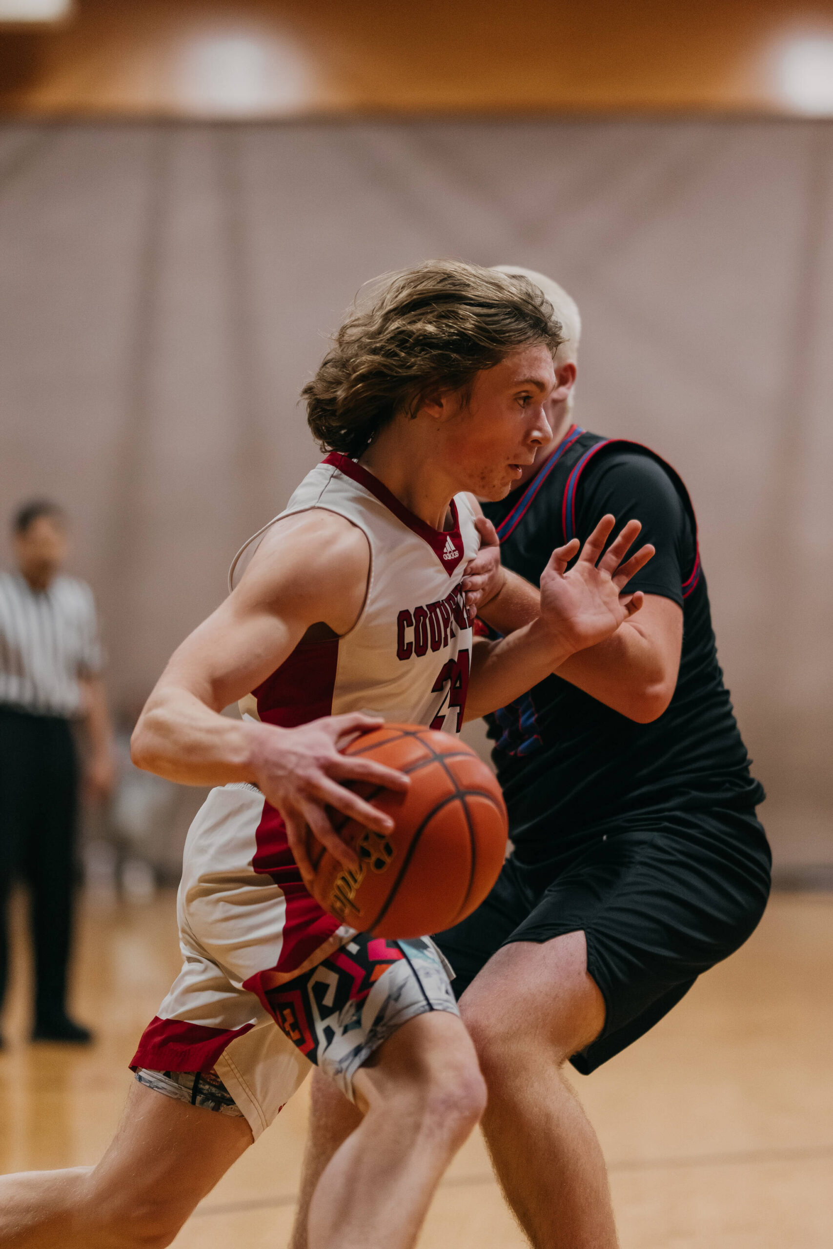 Josh Stockdale rumbles. (Julie Wheat photo)