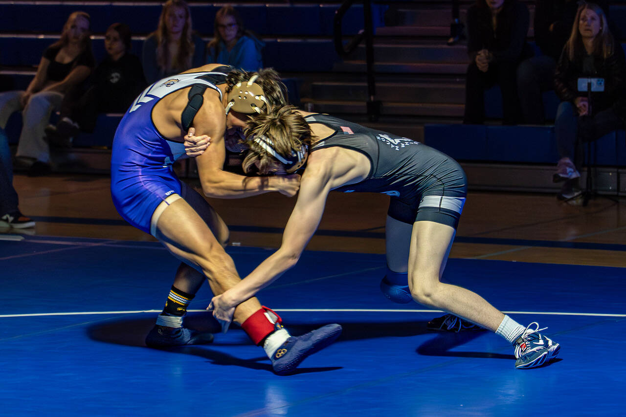 (Photo by David Welton) South Whidbeys boys and girls wrestling teams have been busy on the weekends competing at tournaments in addition to participating in matches during the week.