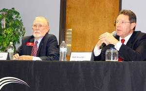 Oak Harbor mayoral candidates Jim Campbell