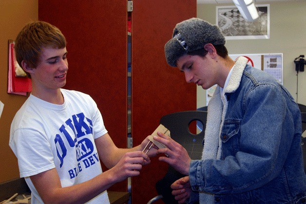 Sophomores Skyler Martin