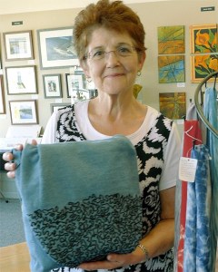 Whidbey artist Barbara Lyter will offer her handmade purses