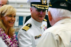 Capt. G. Jay Johnston and his wife