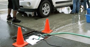 Car washes can be a major source of toxins that enter the Puget Sound. It’s best to use a commercial car wash