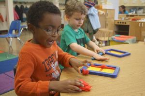 Preschoolers Hunter Ross