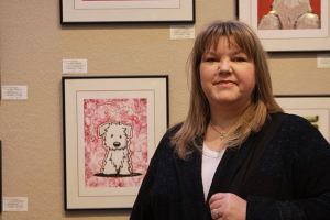 Kim Niles of Oak Harbor has created her own licensed brand of art known as KiniArt that features caricatures of creatures