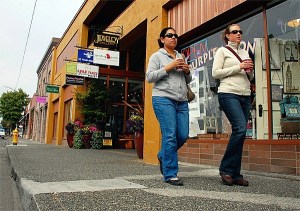 Oak Harbor resident Kami Felipe and Emily Lyles