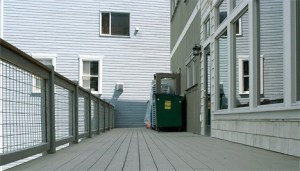 Coupeville town officials are figuring out a way to better inform people about the public deck at Front Street Grill