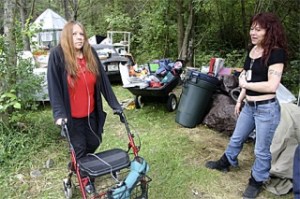 Bridget McBride-Lamoureux and her mother Marilyn McBride