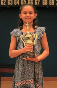 Haley Borja won Swimmer of the Year honors at the NWAC banquet Saturday.