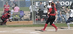 Coupeville catcher Bree Messner