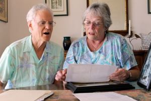 Bob Richardson and Maureen McDonald say just about anyone can be successful in researching their family history.