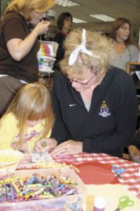 Virginia Seefeld and her daughter