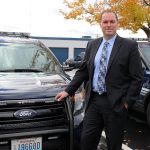 Kevin Dresker takes over this month as the new Oak Harbor police chief. (Jessie Stensland / Whidbey News-Times)
