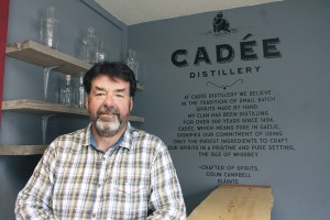 Colin Campbell has spent a year building his business