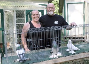 Cynthia and Jim Cooper raise West of England Tumblers