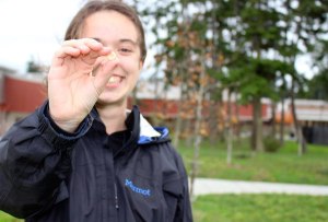 Emma Wezeman is a sophomore at Oak Harbor High who caught the attention of General Mills with her Cheerios themed Instagram account. Below left is one of her photos.