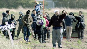 A film crew from Tokyo spends Monday afternoon filming a documentary on Ebey Road Farm. The documentary focuses on the internment of Japanese-Americans during World War II.
