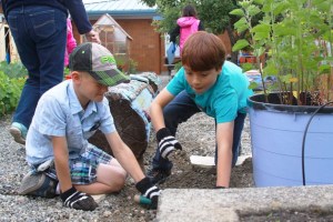 Hillcrest Elementary School students Max Waldron