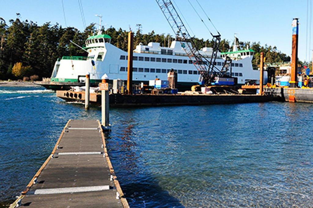 Coupeville ferry closed for seismic retrofit