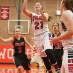 Starter Mia Littlejohn returns to lead the Coupeville girls basketball team. (Photo by John Fisken)