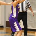 Mikhaela Cortez prepares to shoot for the Wildcats Thursday. (Photo by John Fisken)