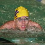 Garrett Karney is the lone returning letterman on this year&rsquo;s Oak Harbor swim and dive team. (File photo)