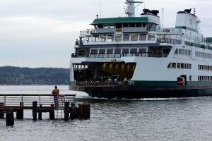 The state ferry Tokitae pulls into Mukilteo5. Washington State Ferries announced Friday that the boat&rsquo;s sister ship, the &ldquo;Suquamish,&rdquo; will also serve the route for six months of the year when it joins the fleet late next year. Whidbey News Group photo by Justin Burnett
