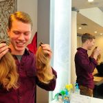 Oak Harbor cyclist donates hair for children’s organization