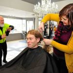Oak Harbor cyclist donates hair for children’s organization
