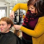 Oak Harbor cyclist donates hair for children’s organization