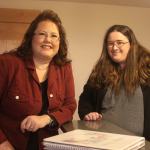 Michelle Oakland, left, worship pastor at Life Church in Oak Harbor, and administrator Laura LeBeau are coordinating &ldquo;Night to Shine,&rdquo; a prom night catered to people 14 and older who have special needs. The event in Oak Harbor is Feb. 10. Photo by Ron Newberry/Whidbey News-Times