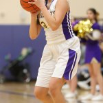 Jordan Wood-Pina gets ready to launch a shot Wednesday. (Photo by John Fisken)