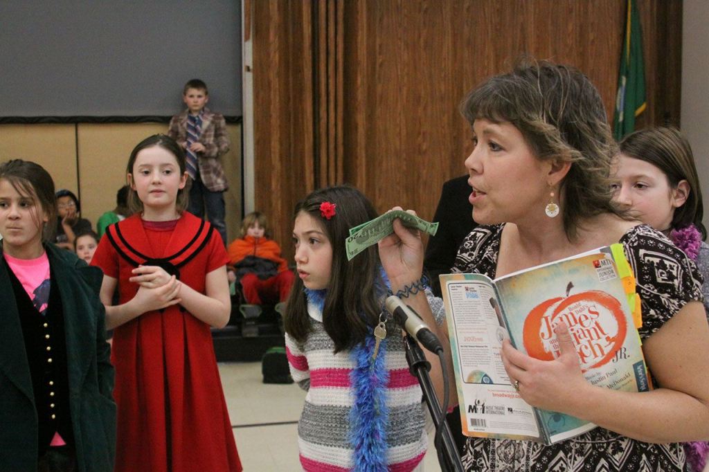 Coupeville Elementary prepares to tackle ‘James and the Giant Peach Jr.’