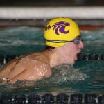 Eric Closson competes for the Wildcats Monday. (Photo by John Fisken)