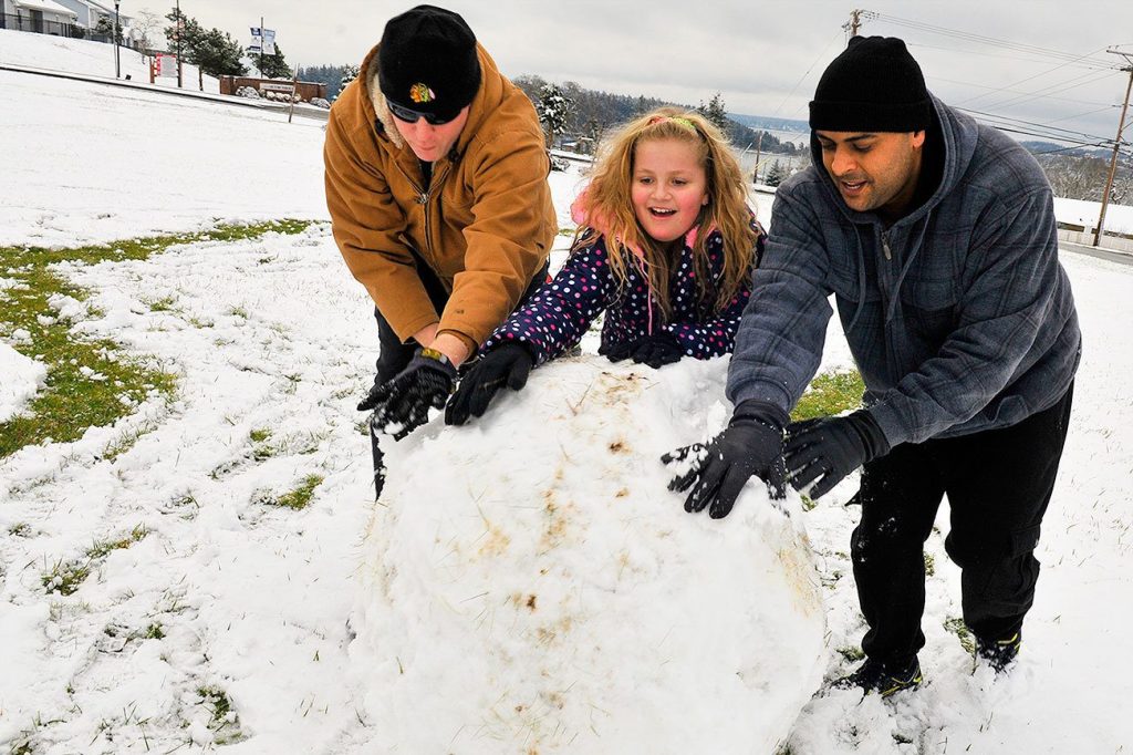 Snow Day on Whidbey
