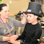 Blind student gets high-tech hat created by Robotics Team