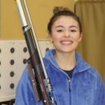 Captain Mia Gehrmann said her team&rsquo;s willness to work will lead to its success at the national NJROTC championships. (Photo by Jim Waller/Whidbey News-Times)