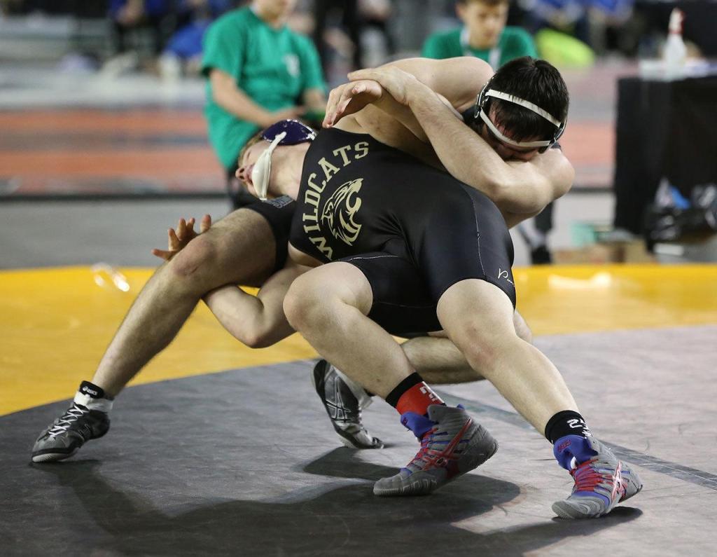 Nick Dugin fights to get control. (Photo by John Fisken)