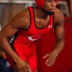 Jahleel Vester wrestled for Central College this season. (Photo by Dan L. Vander Beek)                                Jeremy Vester placed fifth in the NCAA regional tournament for Central College. (Photo by Dan L. Vander Beek)