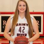 Coupeville&rsquo;s Monica Vidoni was a member of the Rainy River Community College women&rsquo;s basketball team this season. (Photo courtesy of RRCC Athletics)