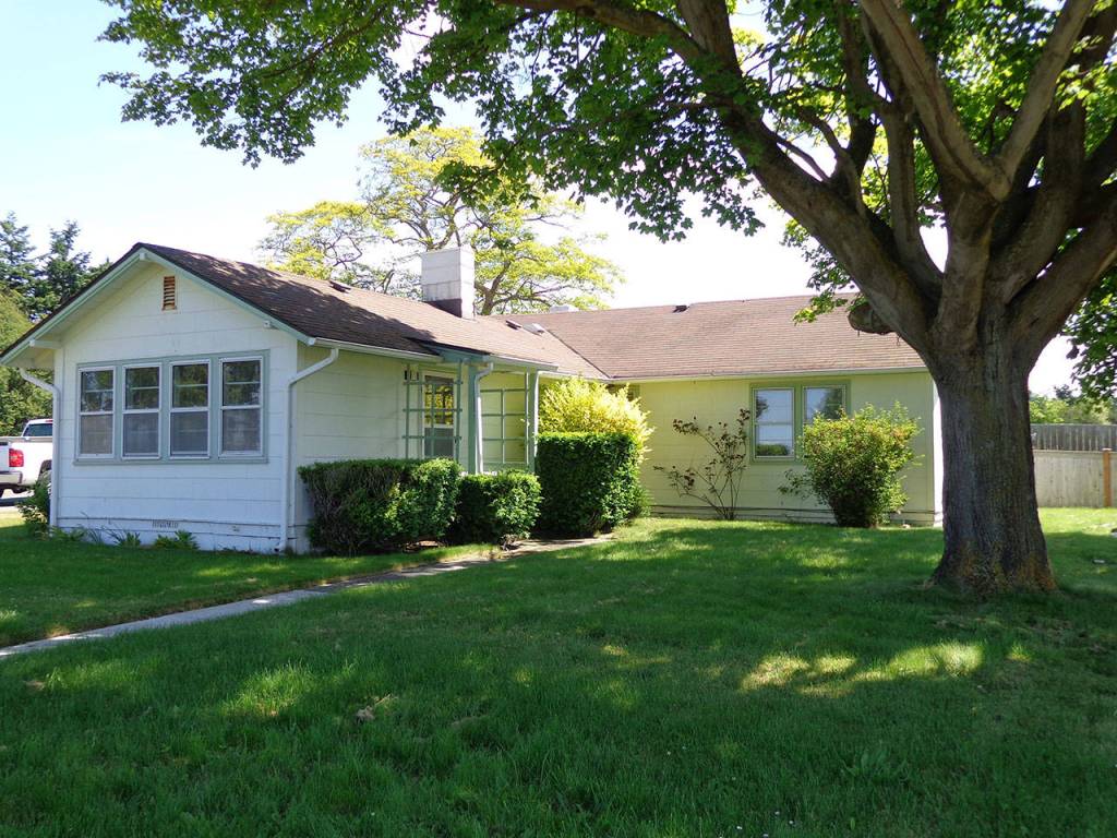 Quarters J, built in 1941, is one of eight historic farmhouses near Ault Field slated for demolition, possibly as early as this year. Pacific Northwest Communities, LLC, which owns the homes, is offering the homes for free although the buyers must pay to move them to a new location. Photo provided by NAS Whidbey