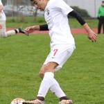 Aram Leyva gains control for Coupeville. (Photo by John Fisken)