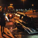 Sailors assigned to Naval Special Warfare Group THREE launch a wet-submersible in the Puget Sound during a training activity. The U.S. Navy has conducted training in the Pacific Northwest for more than 70 years, including naval special operations training for the past 30 years. (U.S. Navy Photo by Chief Mass Communication Specialist Grant Probst.)