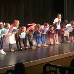 Presentation division performers take their final bow Sunday at Oak Harbor High School at Whidbey Has Talent. Photo by Daniel Warn Whidbey/News-Times