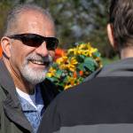 Public affairs officer Tony Popp attends an Earth Day event at Naval Air Station Whidbey Island Thursday, April 21. 2017. He retired April 26, 2017 after 43 years of federal service. Photo by Ron Newberry/Whidbey News-Times