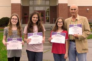 Middle school scientists claim first in state